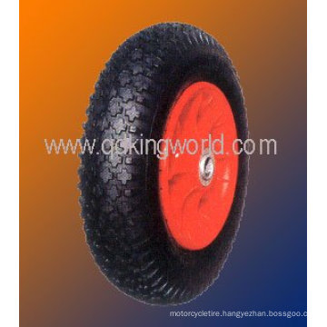 rubber wheel barrow
